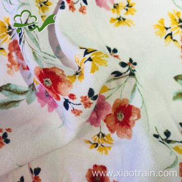 100% Printed Woven Rayon Viscose Challis Fabric